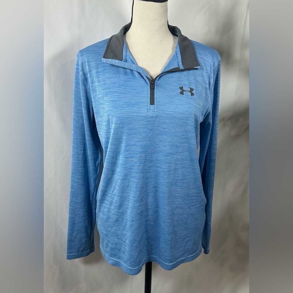 Under Armour Blue and Gray Sweater - Picture 8 of 10